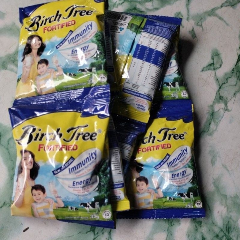 Birch tree milk Powder 33g set of 8 Shopee Philippines
