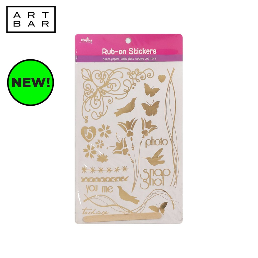 Craft Sy Design Sticker Gold #2 Hl-845 Gold - Art Bar | Shopee Philippines