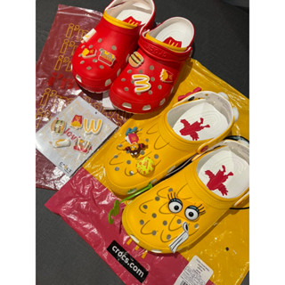 Mcdonalds x Crocs (Mcdonalds Crocs) Mcdo X Crocs 100% Original | Shopee ...