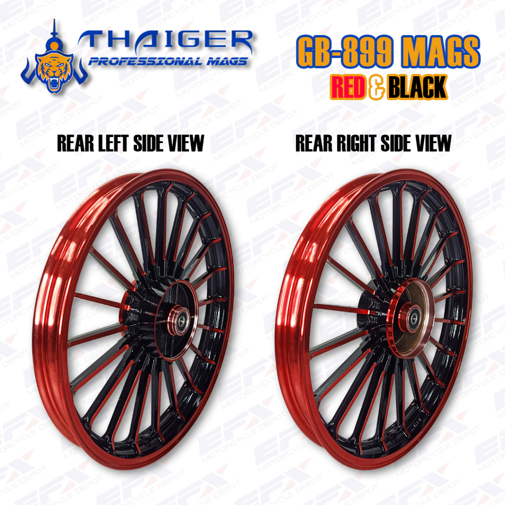 THAIGER MAGS 20 SPOKES XRM 110/125 WAVE 100/110/125 DISC BRAKE FRONT ...