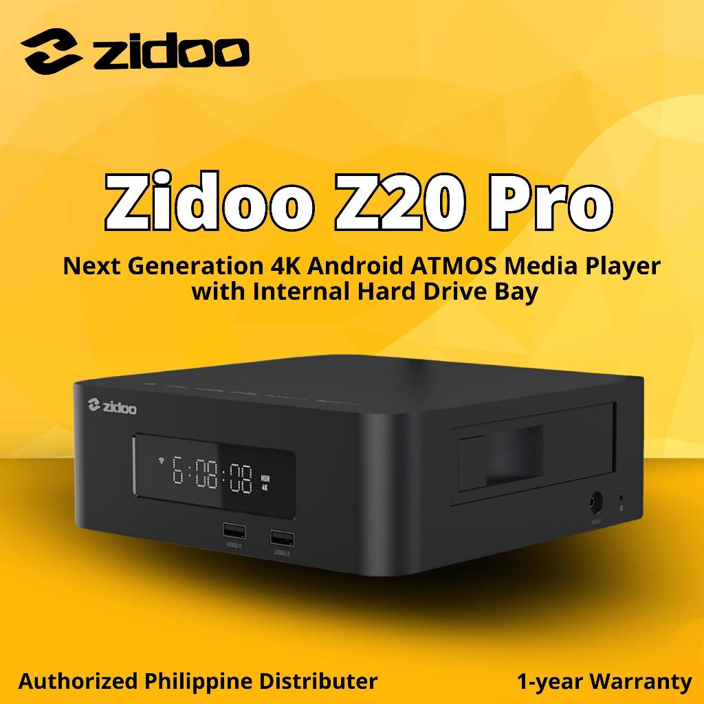 ZIDOO Z20 PRO Android Smart Media Player 4K, UHD, HDR, 10 bit, Blu