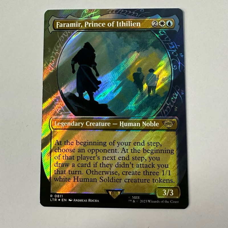 faramir mtg card Magic The Gathering - Commander 2021 - Trudge Garden main image 1