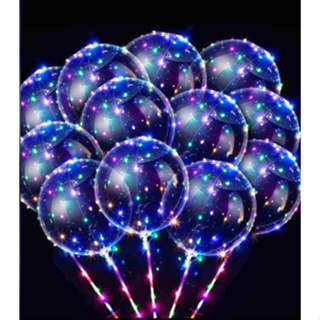 10pcs 12inch Fluorescent Happy Birthday Balloon Dots Love Heart Star Latex  Balloon Neon Party Glow In The Dark Luminous Balloons