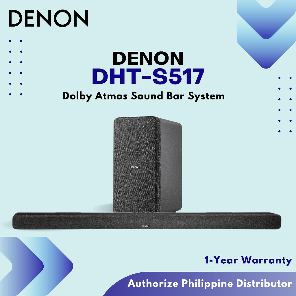 DENON ワイヤレススピーカー グレー DHT-S517 DENON ワイヤレス