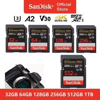 SanDisk Extreme Pro SD Card 1TB Memory Card SDXC UHS-I U3 A2 V30 Adapter