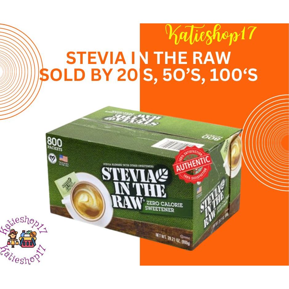 Stevia In The Raw Zero Calorie Sweetener Packets / Splenda No Calorie