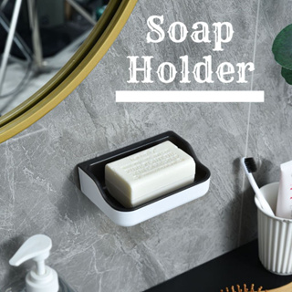 Bathroom Soap Dish Soap Holder Extend Soap Times Soap Holder with Self  Draining Tray Easy to Clean Soap Box for Countertop Toilet Hotel green 