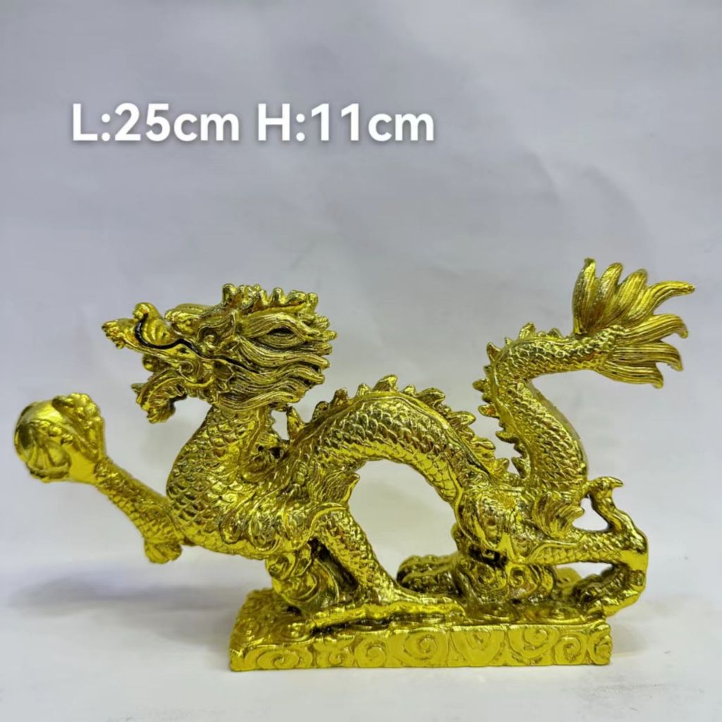 2025 year of snake lucky charms gold color chinese new year home decor