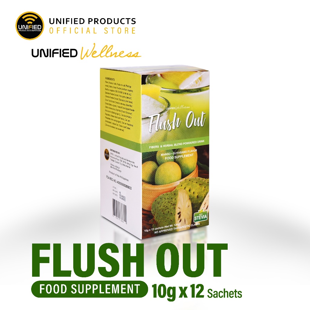 Flush Out Fibers & Herbal Blend Powdered Drink Shopee Philippines