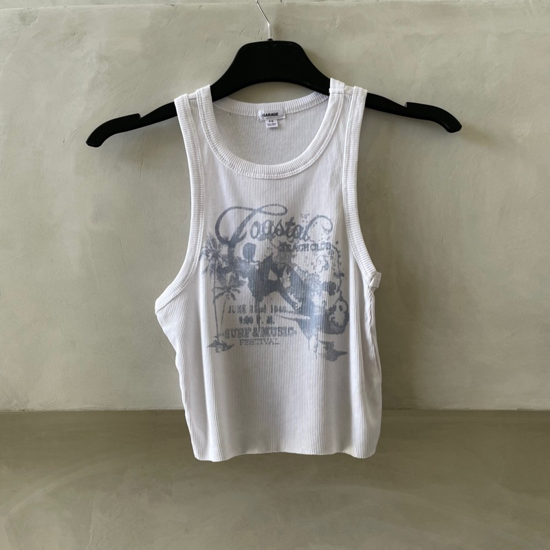 Garage Printed Kenny Tank Top | Authentic Overruns | Shopee Philippines