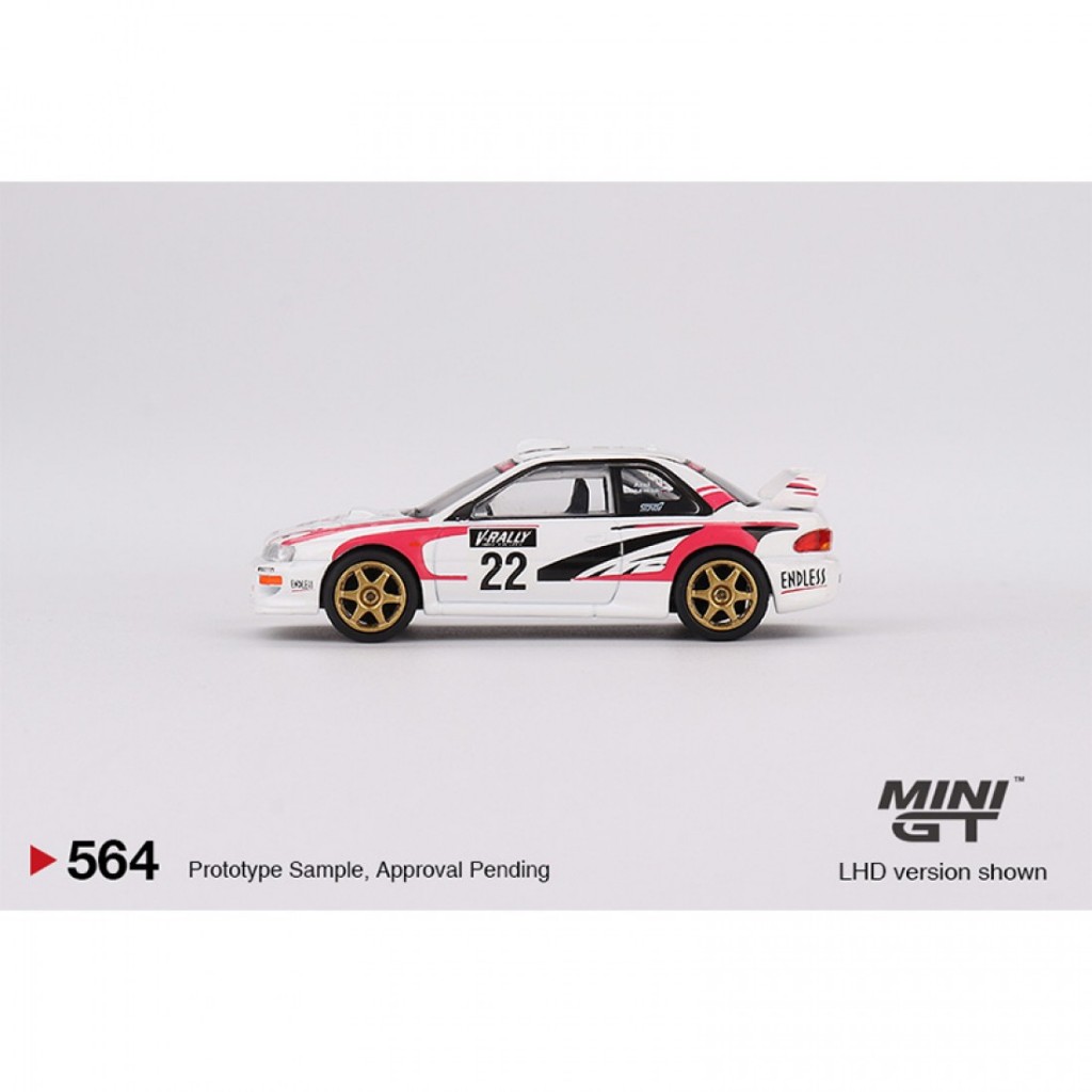 Mini GT MGT00564-L 564 1/64 SUBARU IMPREZA WRC98 1999 RALLY TOUR DE ...