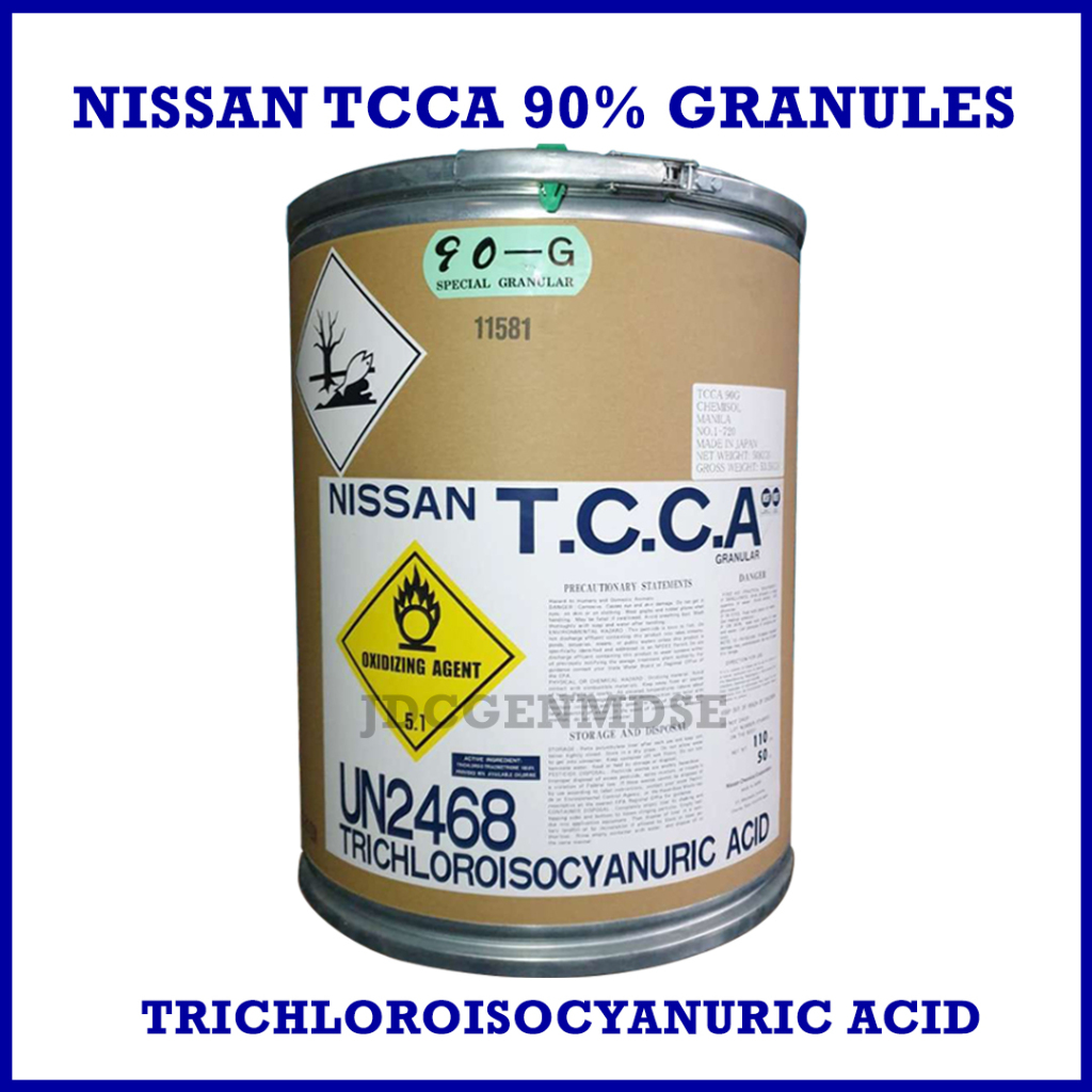 Nissan TCCA 90% Granules Made in Japan 90% Chlorine for Swimming Pool ...