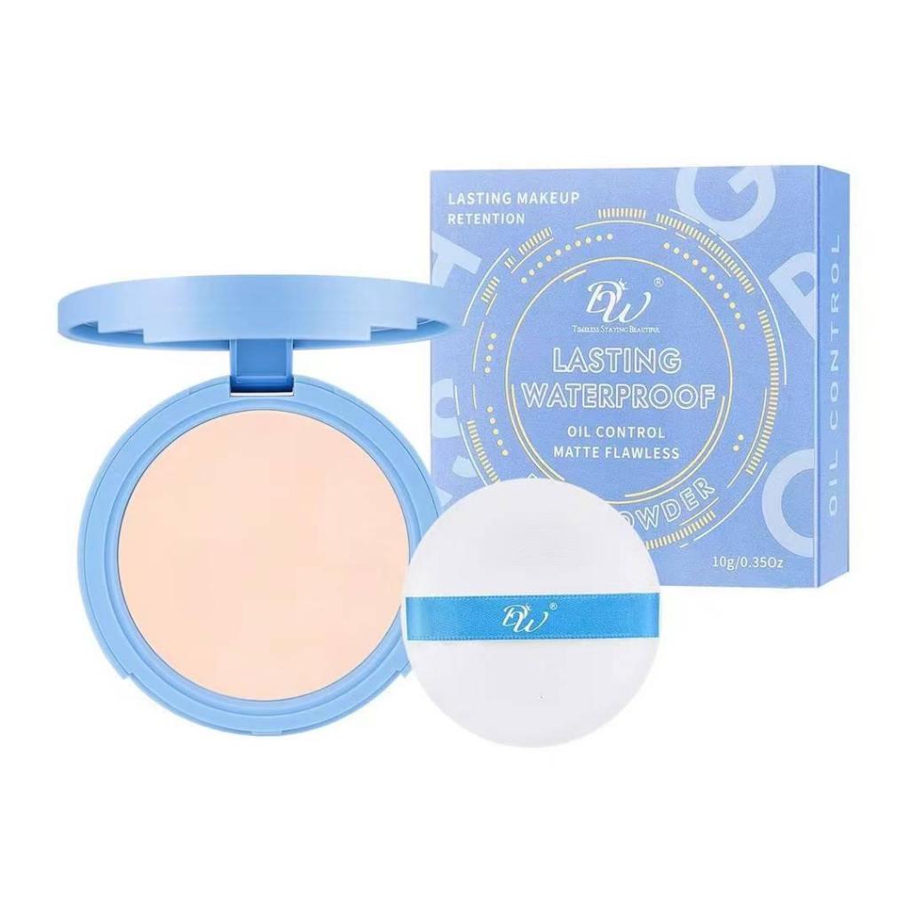 DW Face Pressed Powder Long Lasting Waterproof Oil Control Matte