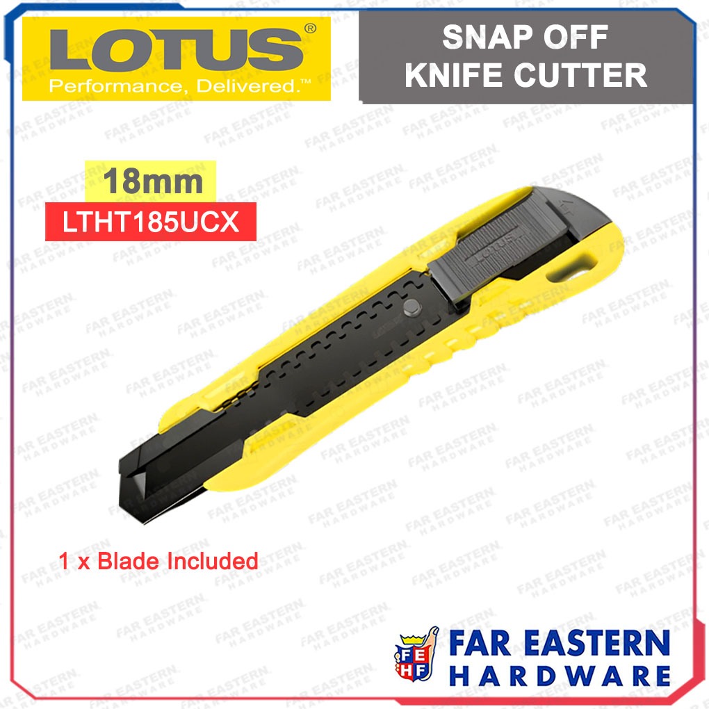 LOTUS Snap Off Blade Knife Cutter 18mm w/ Blade LTHT185UCX LTHT ...
