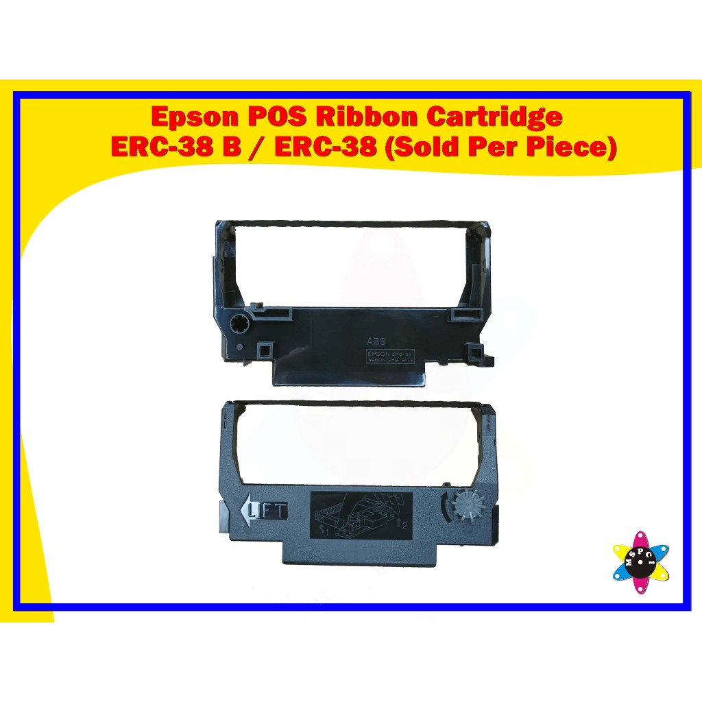 Epson POS Ribbon Cartridge ERC-38 B (Sold Per Piece) | Shopee Philippines