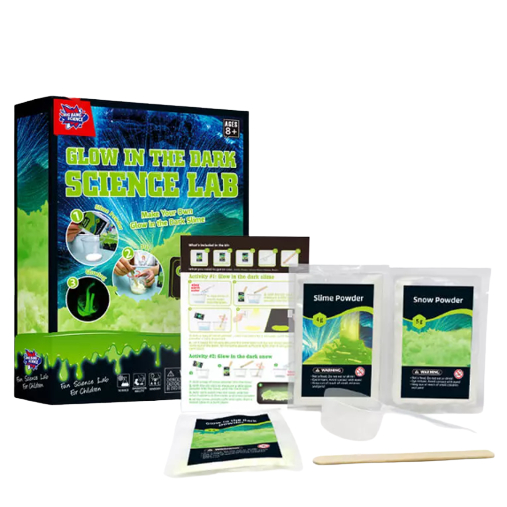 GLOW IN THE DARK SCIENCE LAB STEAM SCIENCE EDUCATIONAL TOYS MONTESSORI ...