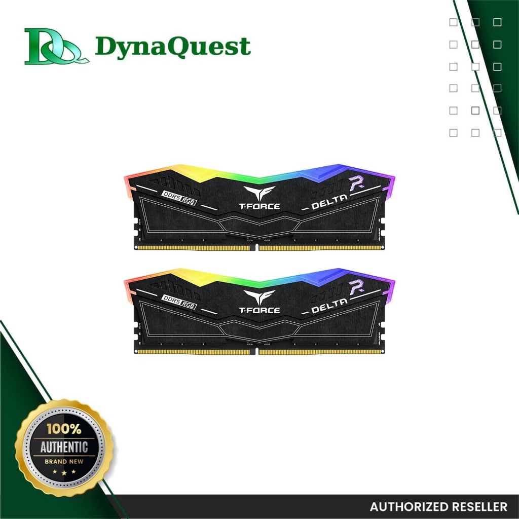 Teamgroup T-Force Delta RGB 32G DUAL Black DDR5 6400MT/s ...
