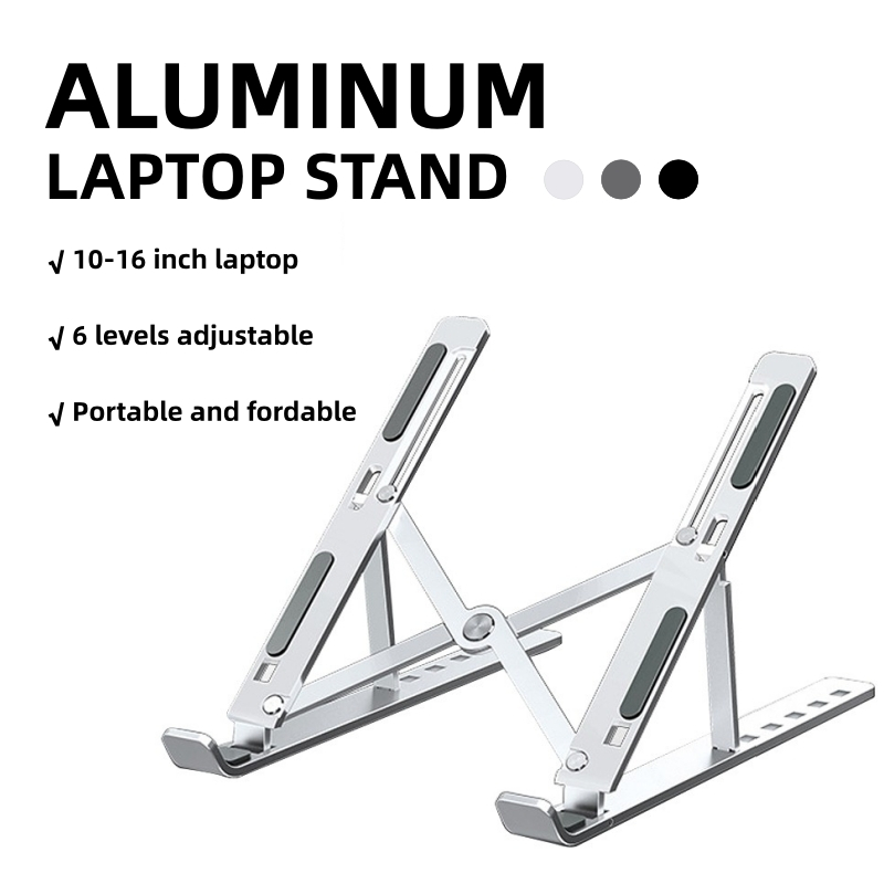 Aluminum Alloy Laptop Stand Adjustable for Laptop Study Table High