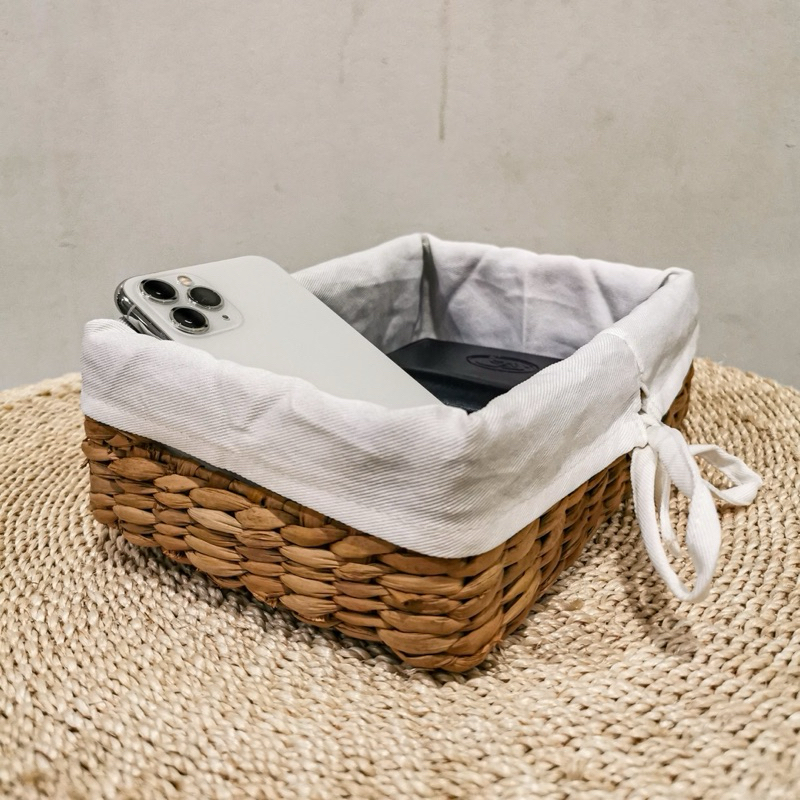 Native Seagrass Basket / Organizer (Small / rectangle) Shopee Philippines