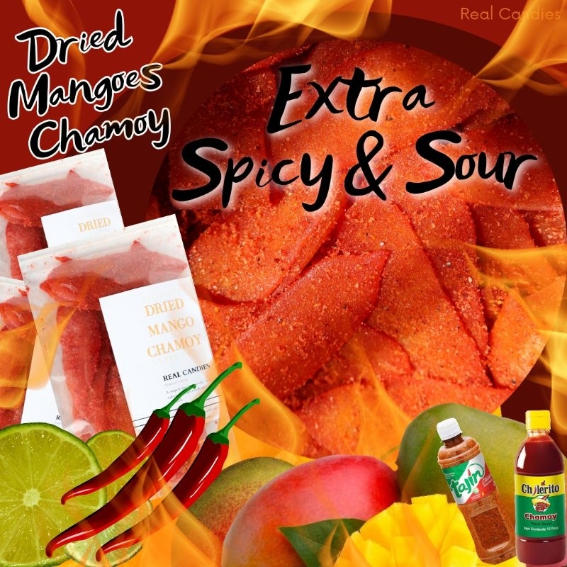 Dried mango chamoy 150 grams (EXTRA SOUR&SPICY) mexican snack Shopee Philippines