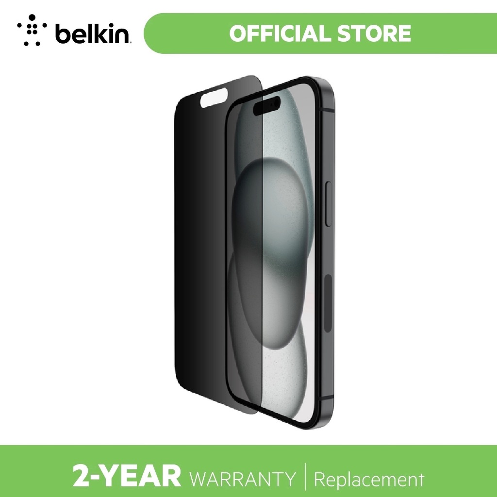 Belkin ScreenForce TemperedGlass Privacy Treated Screen Protector for