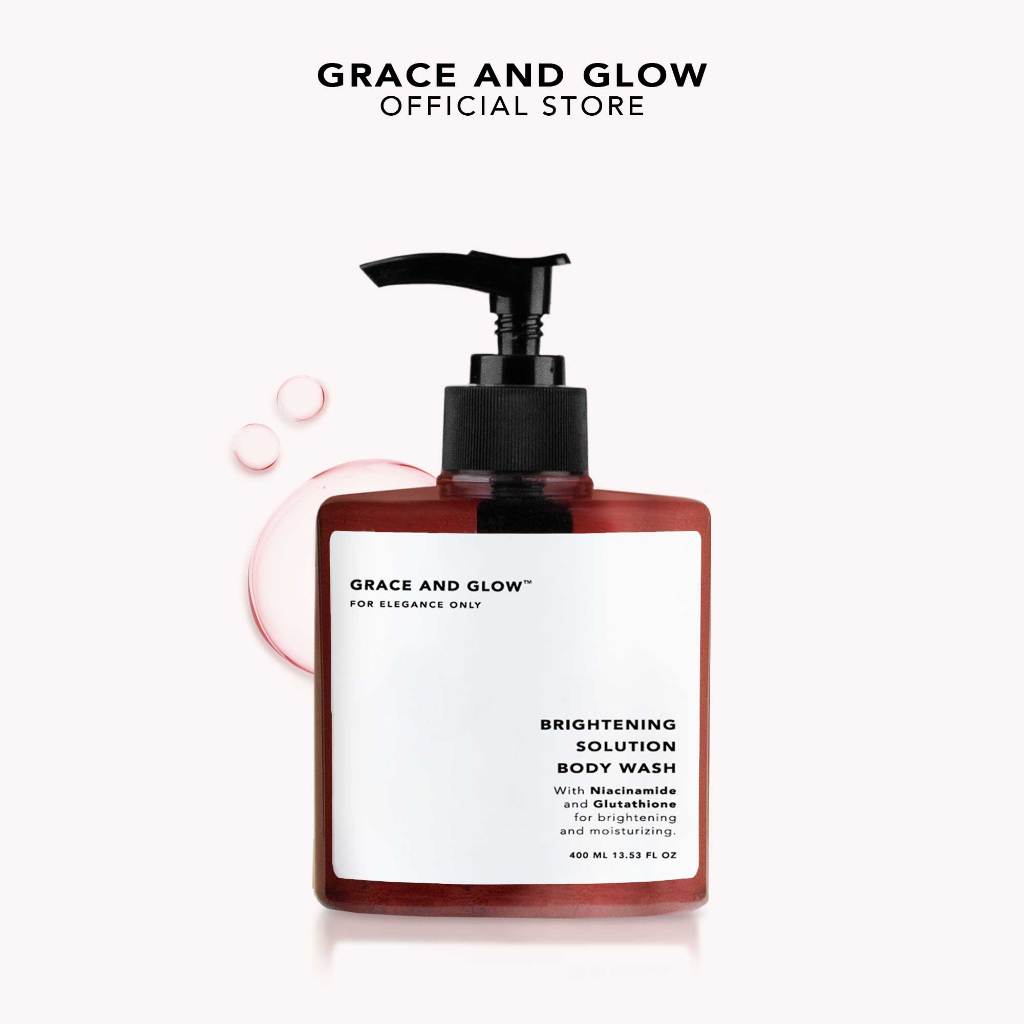 Grace And Glow Brightening Solution Body Wash Shower Gel Body Care