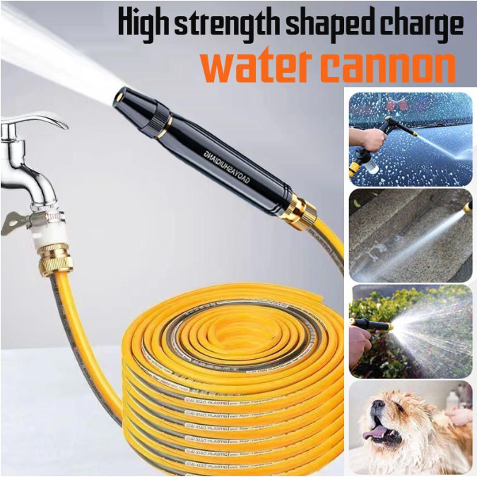 (COD) 15m high pressure car wash spray gun copperplated nozzle family