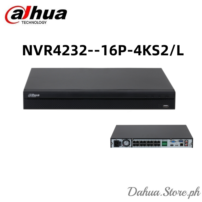 Dahua 16CH 32CH 4K CCTV NVR Face Detection H.265+ Motion Detect Video