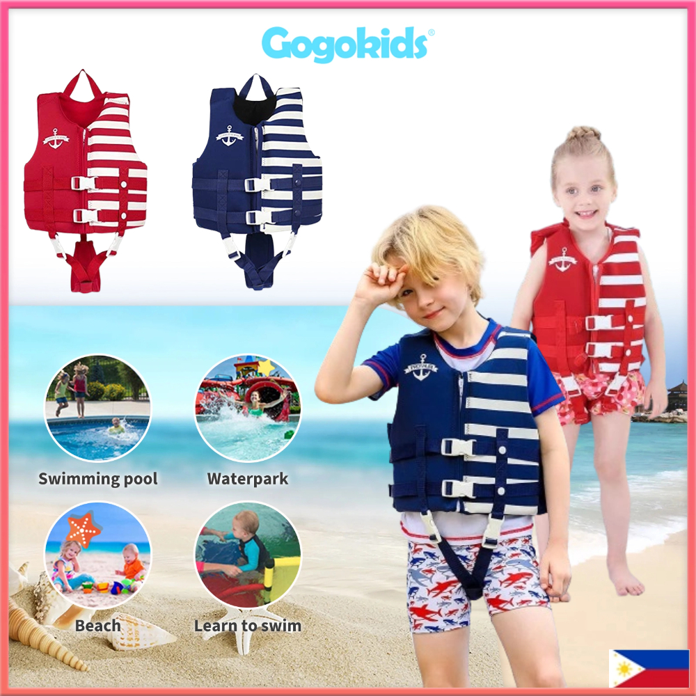 Gogokids Kids Swim Vest Children Swimming Life Jackets Float Buoyancy ...