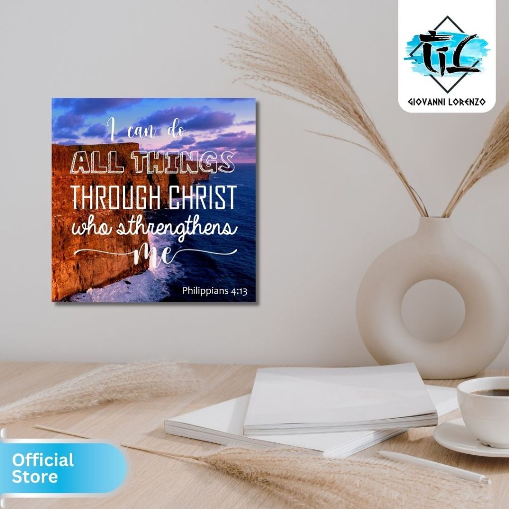 D2 Bible Verses 1st Collection Quotes Wall Art Modern Wall Decor
