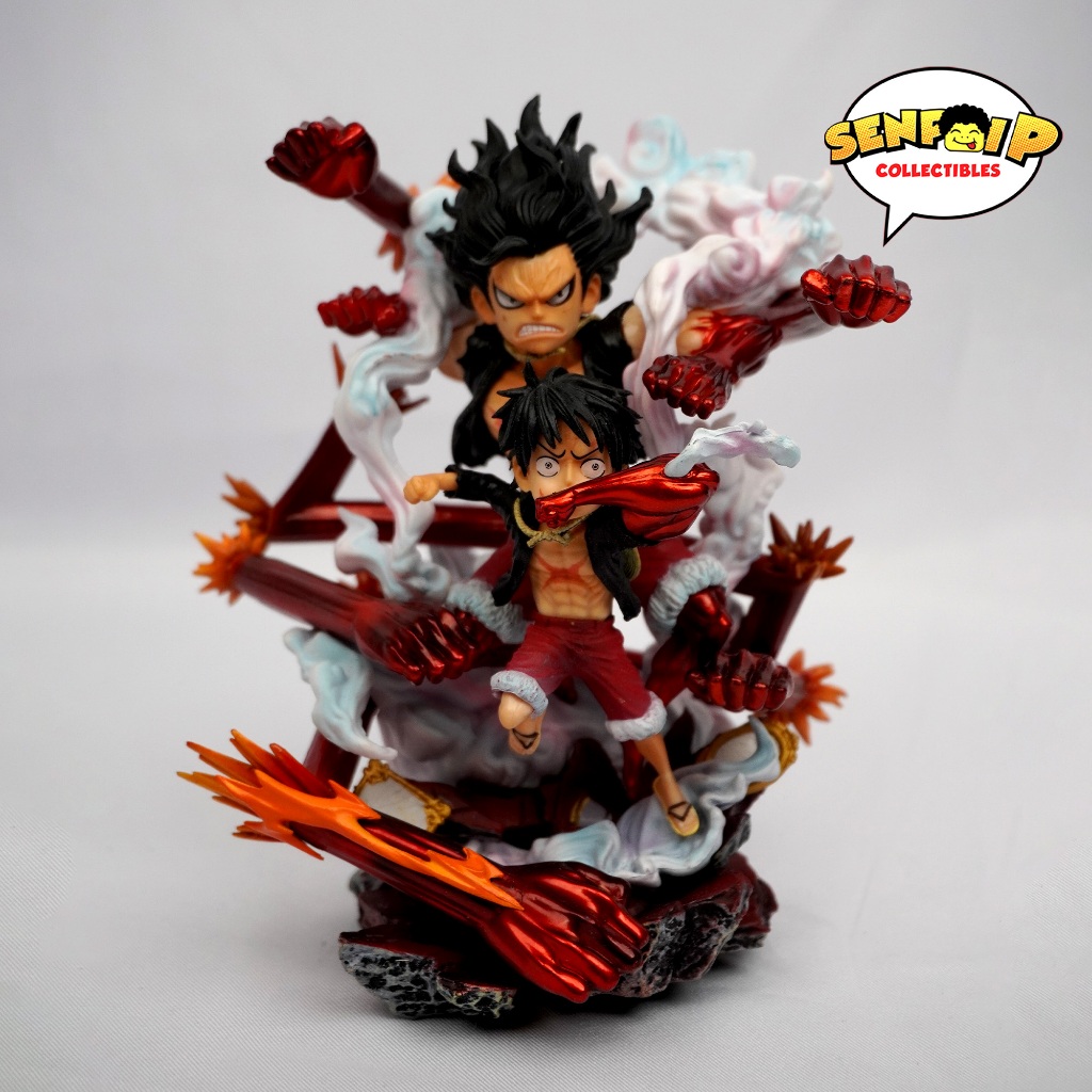 Monkey D Luffy Snake Man Figure