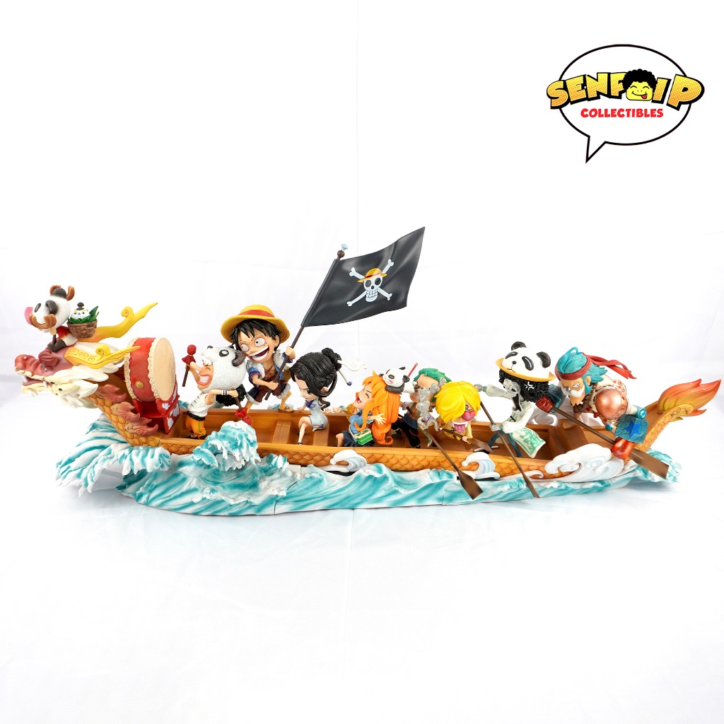 HQKO One Piece Boat of Strawhat Action Figure Big Scale | Shopee ...