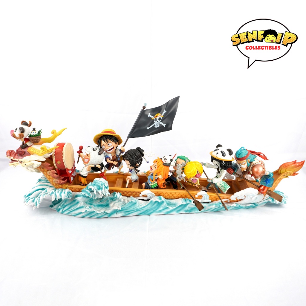 Hqko One Piece Boat Of Strawhat Action Figure Big Scale 