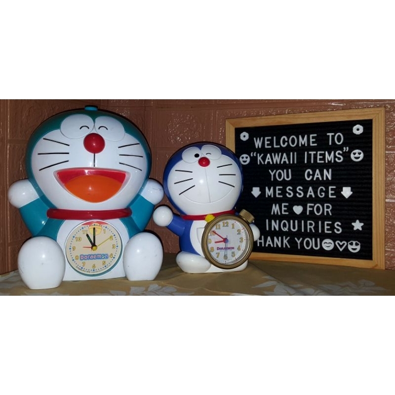 Japan Doraemon Alarm Clock UNTESTED (NEW ARRIVAL) Shopee Philippines