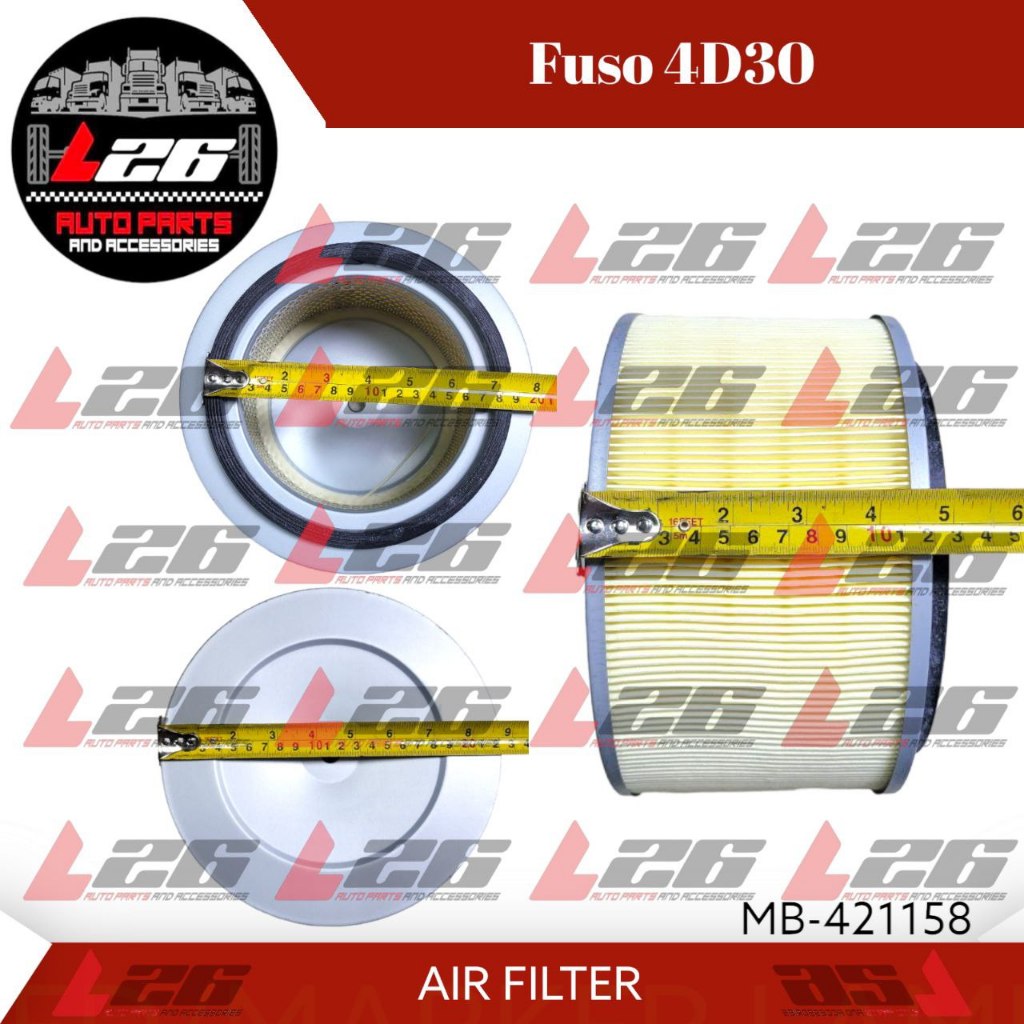 MITSUBISHI FUSO 4D30 AIR FILTER CLEANER MB-421158 A-320 | Shopee ...