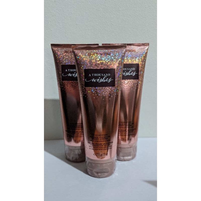 Bath and Body Works A Thousand Wishes Ultimate Hydration Body Cream