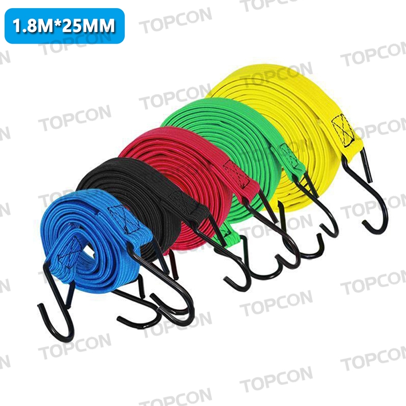 Topcon 1.5m Elastic Rope High Quality Dual Hook Bungee Cord For ...