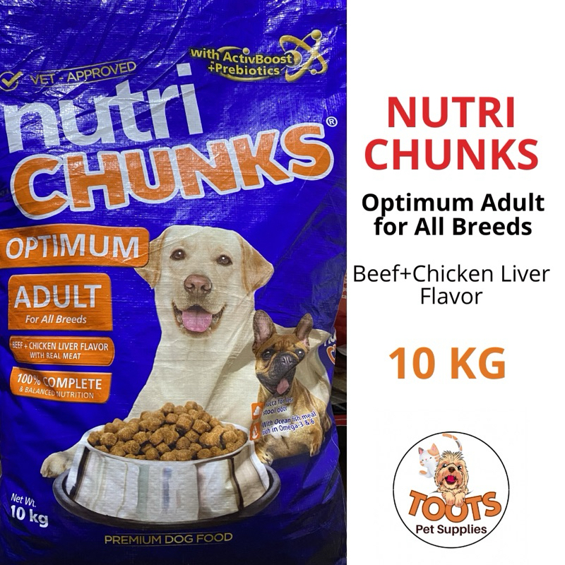 Nutri Chunks Optimum Adult 10kg For All Breeds Shopee Philippines 1606