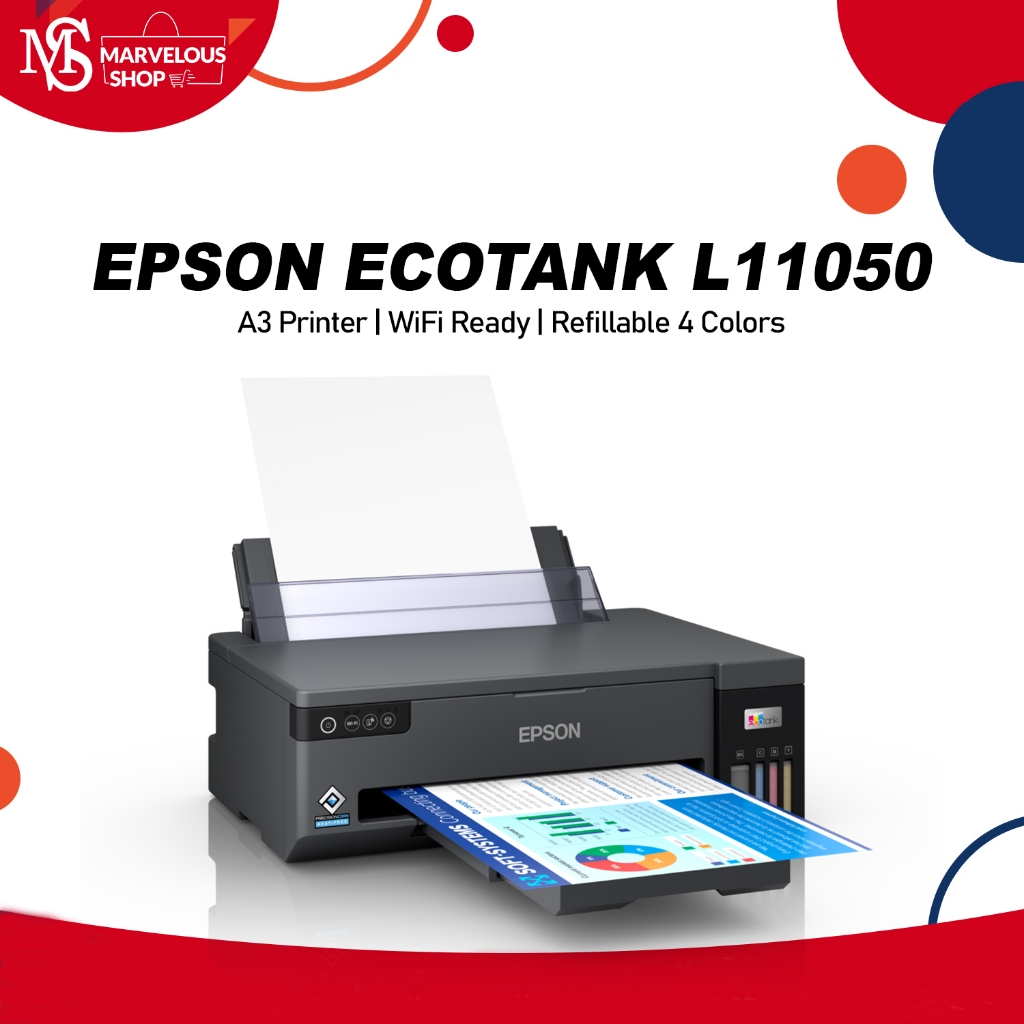 Epson Ecotank L11050 A3 Printer with WiFi | Brand New | Shopee Philippines