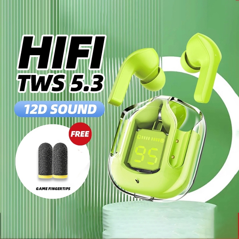 12D Sound TWS 5.3 bluetooth earphone ear pods bluetooth bluetooth ...