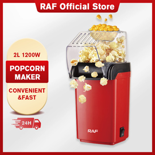 RAF Electric Popcorn Machine With Butter Melting Container @ Best