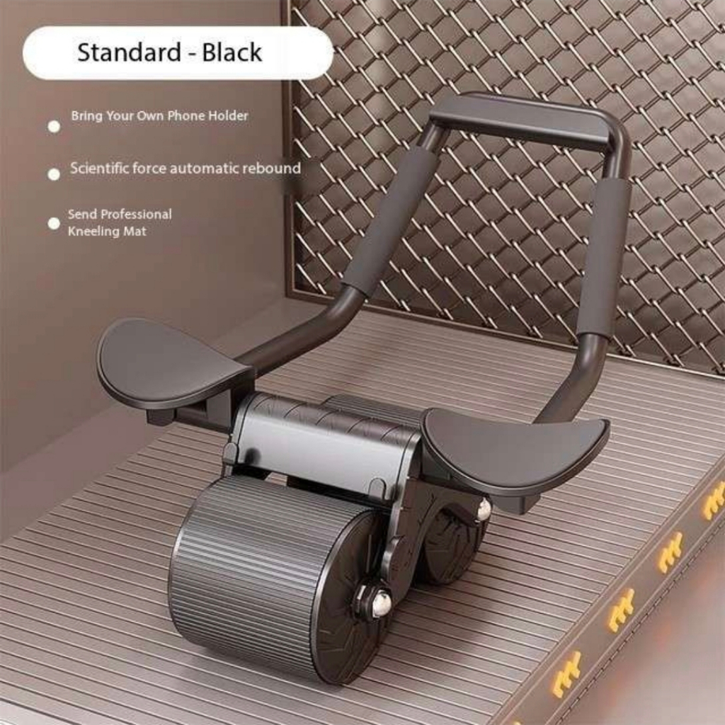 Beginner Abdominal Health Wheel Support Rebound Ab Rollers Fitness ...