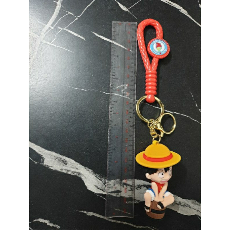 One Piece Keychain Zorro Luffy Chopper JACK Skellington PVC Characters ...