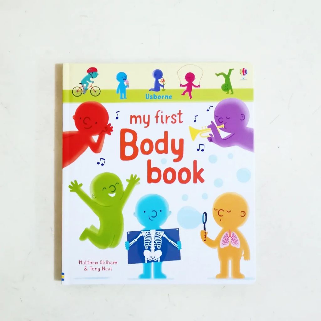 Usborne: My First Body Book [Board Book] | Shopee Philippines