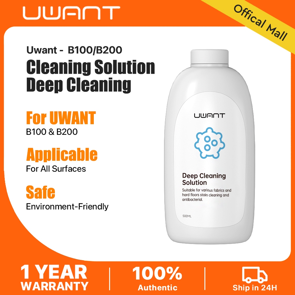 UWANT Cleaning Solution for UWANT B100/B200 Spot Cleaner 60ml/500ml ... 