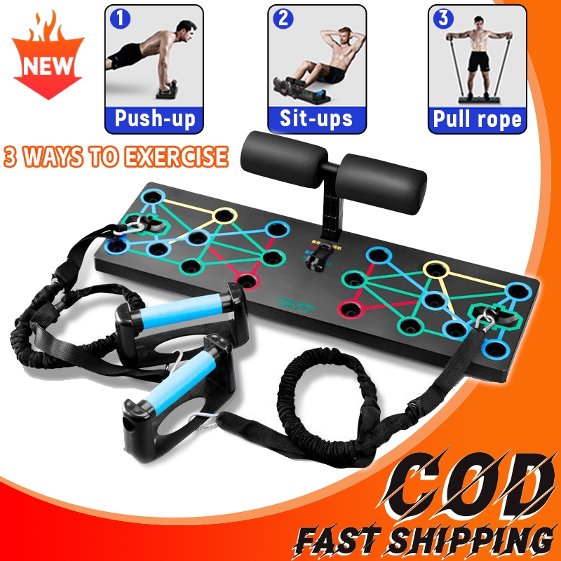 New 12 In 1 Push Up Board System Foldable Fitness Exercise Push Up