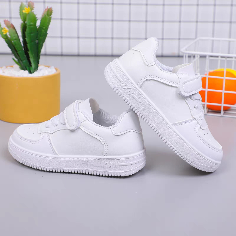 Kids shoes White shoes for kids boy net rubber skate casual shoes for ...