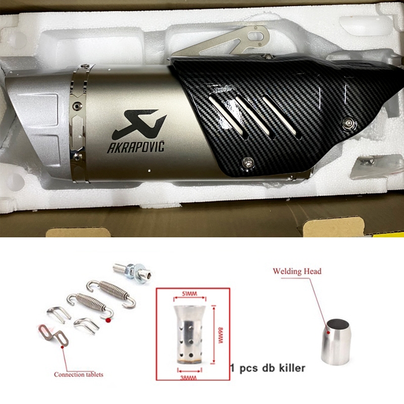 REALZIONMOTOR R15 v3 R15M V4 Mt15 Xsr155 Akrapovic Elbow Link Middle ...
