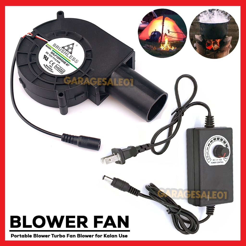 Blower Kalan Fan 12V Blower bbq Household AC Powered Fan with Variable