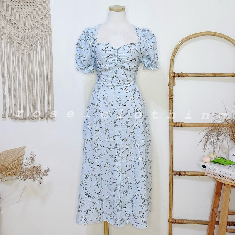 ワンピース apolina MIA DRESSLOAF TIN FLORAL FAWN ワンピース apolina MIA DRESSLOAF TIN FLORAL FAWN apolina MIA